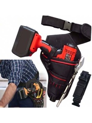 攜帶手持電鑽、無線機械扳手、電工工具、建築工具的腰袋