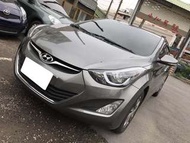 【全額貸】二手車 中古車 2015年 ELANTRA EX 灰色1.8頂