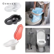 Gemvan Portable Construction Site Toilet Emergency Work Potty 15.7x9.4x6.3inch Easily Install for Ad