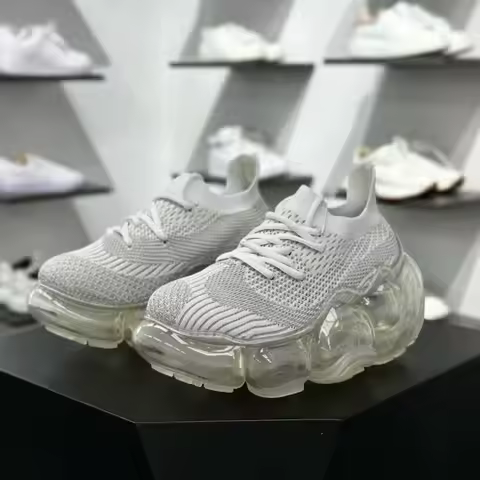 Designer Brand Running Shoes Mesh Breathable Sport Shoes Good Quality Walking Jogging Shoes Hard-Wea