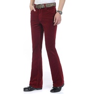 Men's Large Size Corduroy Casual Pants Men's Flared Pants