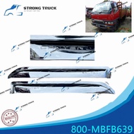 MIT CANTER FB539/511 DOOR VISOR CHROME SET