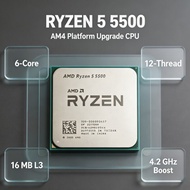 AMD | R5 5500 AMD Ryzen 5 5500 7NM CPU Processor 6‑Core 12‑Thread 4.2GHz Boost 65W TDP L3 16MB Socke