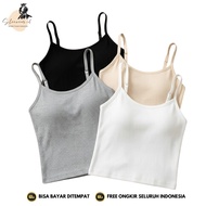 SHEWEAR BR752 Top Korean Tank Top Sleeveless Bra With Cup