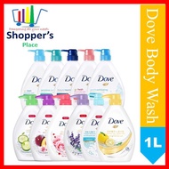 Dove Body Wash 1L