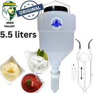 Ready Stock  5.5L Refillable Hanging Sauce Dispenser Sos Gantung 5.5Liter Mayo Sauce Squeezer