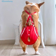 NEEDWAY Dog Sanitary Panties Corgi Washable Female Dog Dog Clothes Puppy Diaper Sanitary Diaper