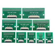 1Pcs 0.5mm FPC FFC Cable Connector 6 8 10 12 14 20 30 40 50PIN SMT Adapter to 2.54 mm 1.00 inch pitc