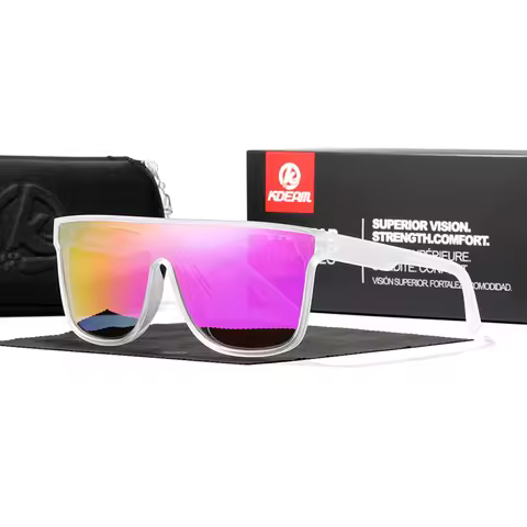 KDEAM Brand Polarized Sunglasses For Men Oversized Sports Goggle Fashion Women Shades Fishing Drivin