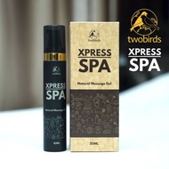Xpress Spa Natural Massage Gel Lotion Minyak Sapu Melegakan Tegang Urat Lenguh Kaki Simpul Biawak Ib