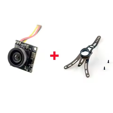 Happymodel Mobula6 2024 Camera Nano5 Nano7 1/3 CMOS 800TVL FPV With Camera Mount Bracket Spare Part 
