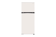 &&Lg 2-Door Refrigerator Macaron Series Model Gn-X392Pbgb Beige Color Size 14.0 Cubic Feet Smart Inv