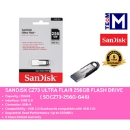 SanDisk 256GB CZ73 Ultra Flair Flash Drive 150MB/s (SDCZ73-256G-G46)