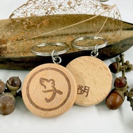 12生肖文藝鑰匙圈