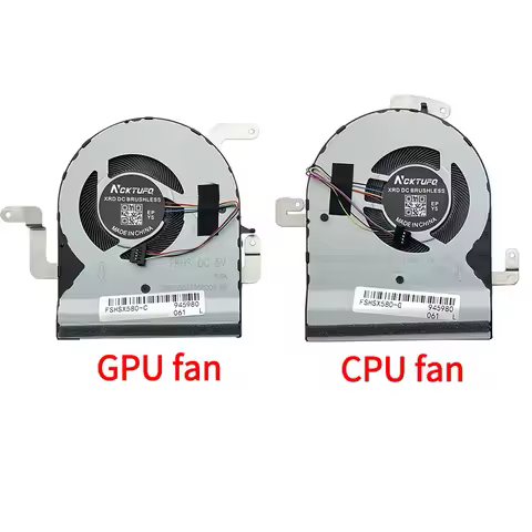 Laptop Cpu GPU Cooling Fan For Asus N580 N580GD X580VD X580VE NX580V NX580VD N580V N580VD M580V M580