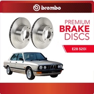 BREMBO Front Discs (2pcs) - BMW E28 520i,525i