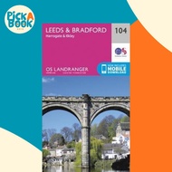 [100% Original Books] - Leeds & Bradford, Harrogate & Ilkley by Ordnance Survey (UK edition, paperba