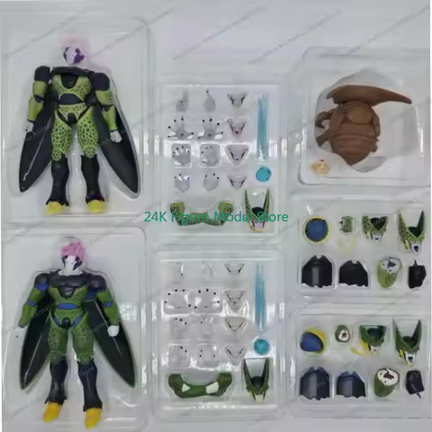 Ship immediatelyKW Studio Dragon Ball Z Cell Masked Perfext Monster Dx Blue Purple Watch KW006A KW00