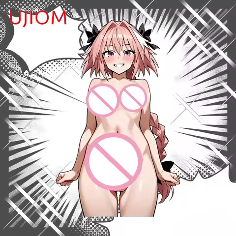 UJIOM Astolfo Hot Alluring Femboy Wall Sticker Cool Computer Case Decal Unique Scratch-proof Room De