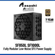 Corsair SF850L SF1000L (ATX3.0) SFX Power Supply - 80+ Gold, Fully Modular