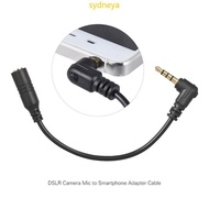 Best 3 5mm TRS to TRS Adapter Cable For Smartphone Mics to PC and Cameras Extension Cable 13CM