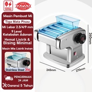 TERLARIS 【DISKON WAKTU TERBATAS】TIXX  STAINLESS MIE LISTRIK ELEKTRIK OTOMATIS NOODLE MAKER MACHINE N