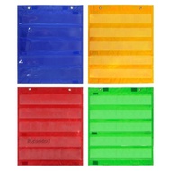 [Kesoto1] Magnetic Pocket Chart Blackboard Wall Hanging Schedule Pocket Chart Supplies