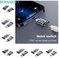 BERNARDO Micro USB Adapter, USB Type-C Adapter Mini USB USB C To USB Adapter, Lightweight Micro/ Con