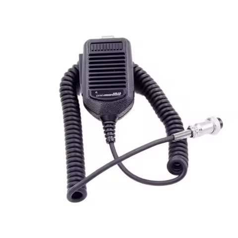HM36 HAM PTT Microphone 8 Pin for ICOM IC718 IC775 IC7200 IC7600 IC25 IC28 IC38 Mobile Radio Speaker