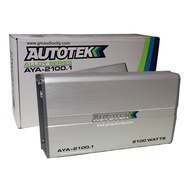 Autotek AYA-2100.1 Alloy Series Monoblock Car Audio Amplifier Class A/B Amp 2100 Watt Max 2 Ohm