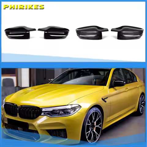 Rearview Mirror Cover Cap For BMW 3 5 6 7 8 Series Side Wing G20 G21 G28 G30 G38 GT 6GT G32 G11 G12 