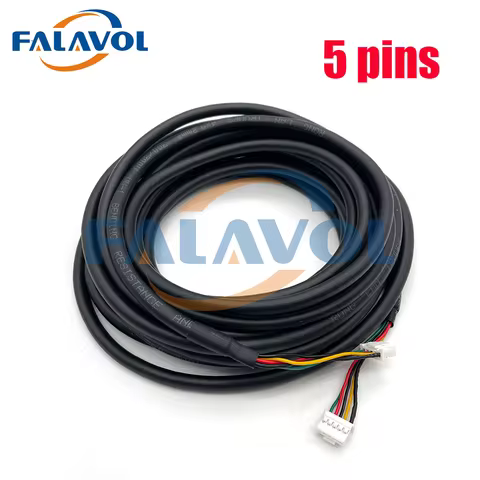 FALAOVL 5Pins Long Signal Cable for Senyang Board For Epson XP600/DX5/DX7 ECO Solvent Printer For Di