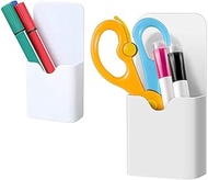 Magnetic Marker Holder Pen Holder for Whiteboard or Fridge Magnet Pencil Cup Storage Organizer for C