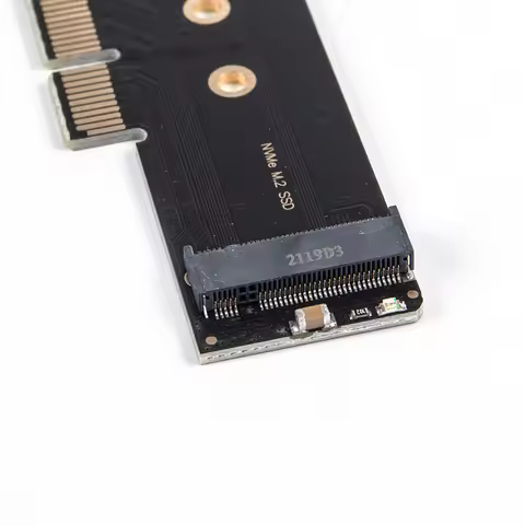 Hot Sale 1pc 3cm Height PCIe 3.0 4.0 to M.2 NVMe SSD Adapter For 1U Server
