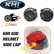 KHI Helmet Side Cap Only / Screw Helmet / Gear Set Budak Khi Children SIRIM Kids Kid Kanak Topi Child Motor Motorcycle
