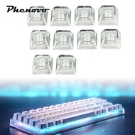 [Phenovo] 10x 1U Xda Profile Keycaps Gaming Keyboard Parts Lightweight Versatile PC Fashion Game Lov