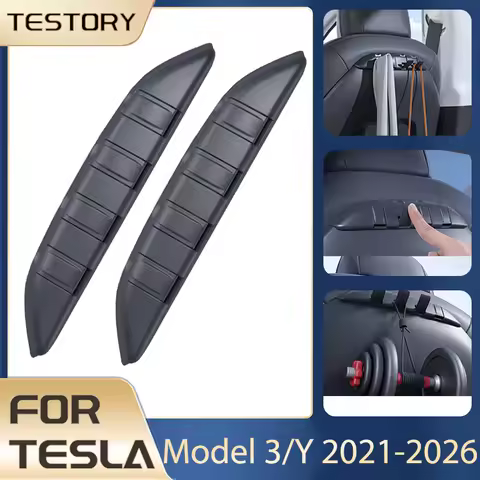 Foldable Seat Hook for Tesla Model 3/Y 2021-2026 Accessories Clip Seat Organizer Storage for Model Y