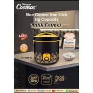 Rice Cooker Magic Com COSMOS RJ-5508BC Batik Kapasitas 2.5L Jumbo