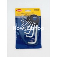 [Now] 10-Piece Hex Key Set 10-Piece ChromeRing