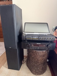 KEF C7 speaker, Marantz Amplifier, Yamaha Tuner
