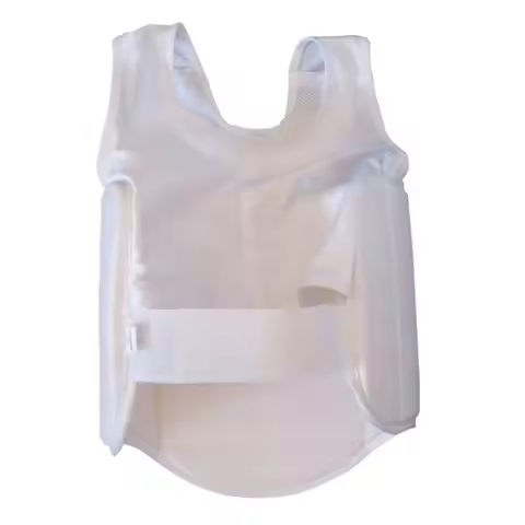 Adjustable Taekwondo Protector Vest Heavy Punching Training Uniform Taekwondo Chest Guard Vest Shiel