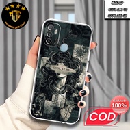 OPPO A33 Case - OPPO a53 Motif Casing (COLAB) - Premium Fourside Softcase - TransparentBENING - Sili