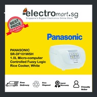 Panasonic SR-DF101WSH 1.0L Micro-computer Controlled Fuzzy Logic Rice Cooker, White