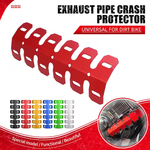 For Honda XR250 XR200 XR600 XR650R XR 200 250 600 650 Motorcycle universal Exhaust pipe Heat Shield 