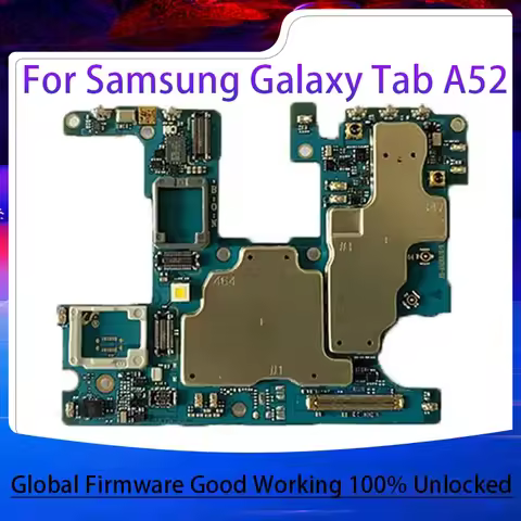 Full Working For Samsung Galaxy A52 A526B A526U Motherboard SM-A526B 128GB Mainboard Unlocked Logic