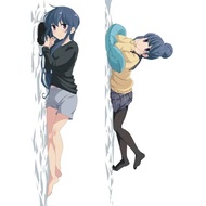 อะนิเมะญี่ปุ่น Dakimakura Yuru Camp Casual Camp ปลอกหมอน Inuyama Aoi Shima Rin