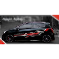 Perodua viva body sticker