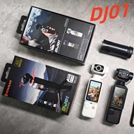 DJ01 Handheld Pocket Camera Short Video Shooting Gimbal Camera Outdoor Sports Multifunctional Travel