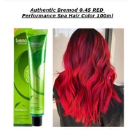 BREMOD PERFORMANCE HAIR COLOR 0.45 RED (100ML) hair dye hair color red hair dye