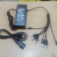 adaptor DC CCTV cabbage 8 12v 10a charger aki Mobil 12 volt 10 ampere